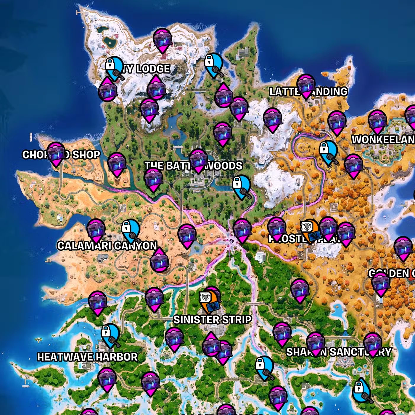 All Sprites in Fortnite Runners (& Where to Find Them)