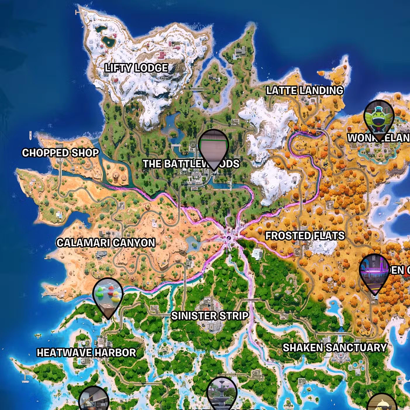 All Sprites in Fortnite Runners (& Where to Find Them)