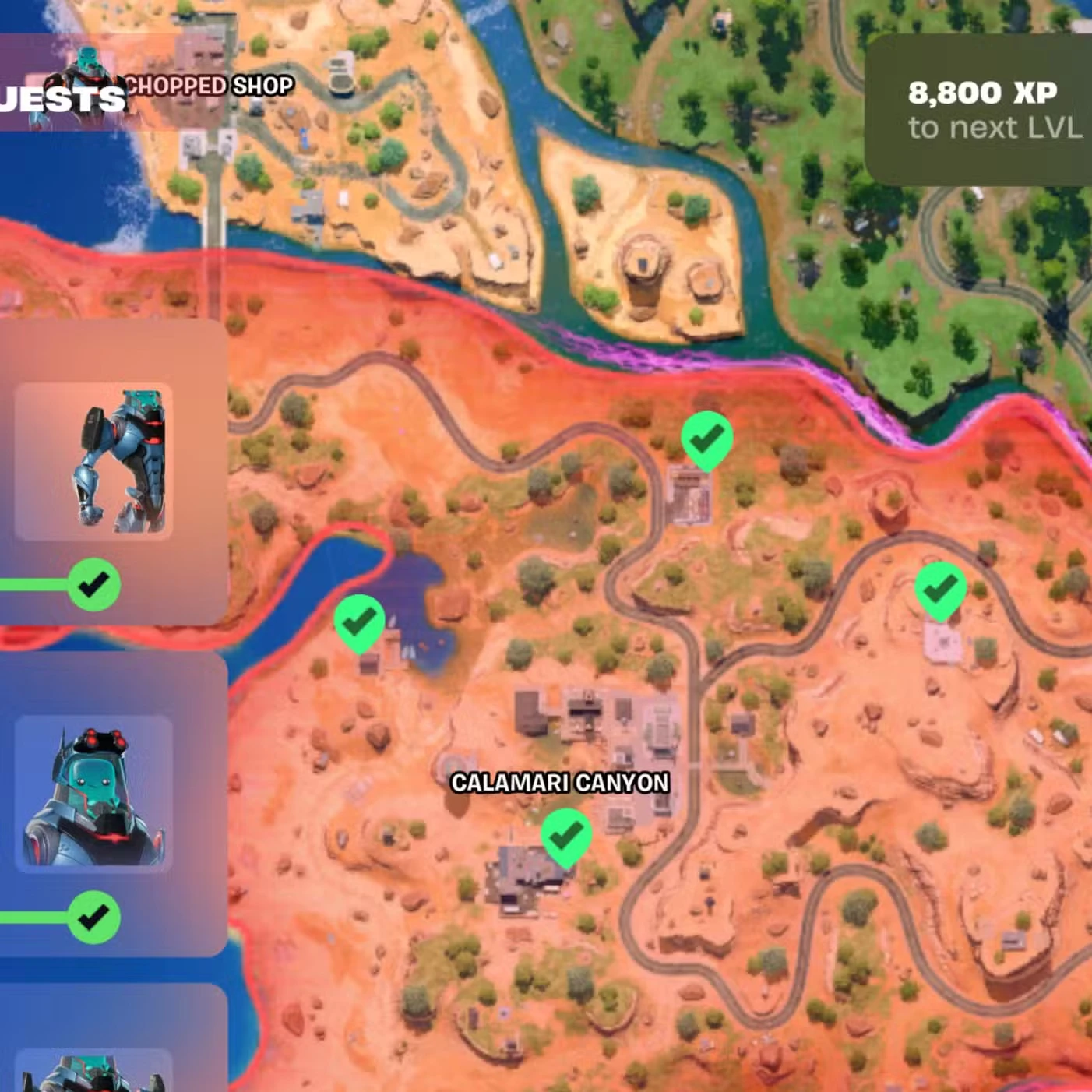 All Stealth Guardian Missing Cases Locations in Fortnite