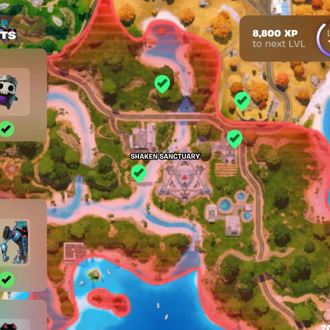 All Stealth Guardian Missing Cases Locations in Fortnite