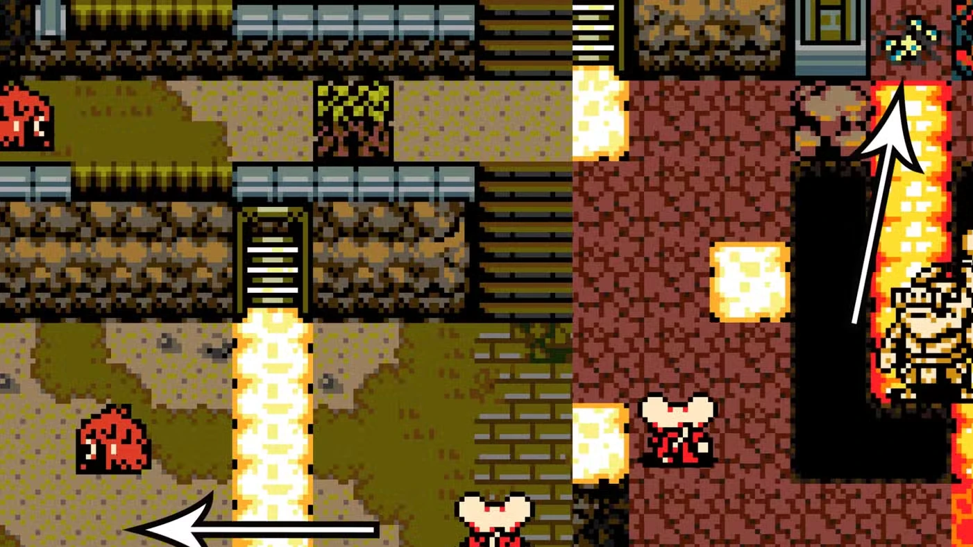 All train station locations in Mina the Hollower