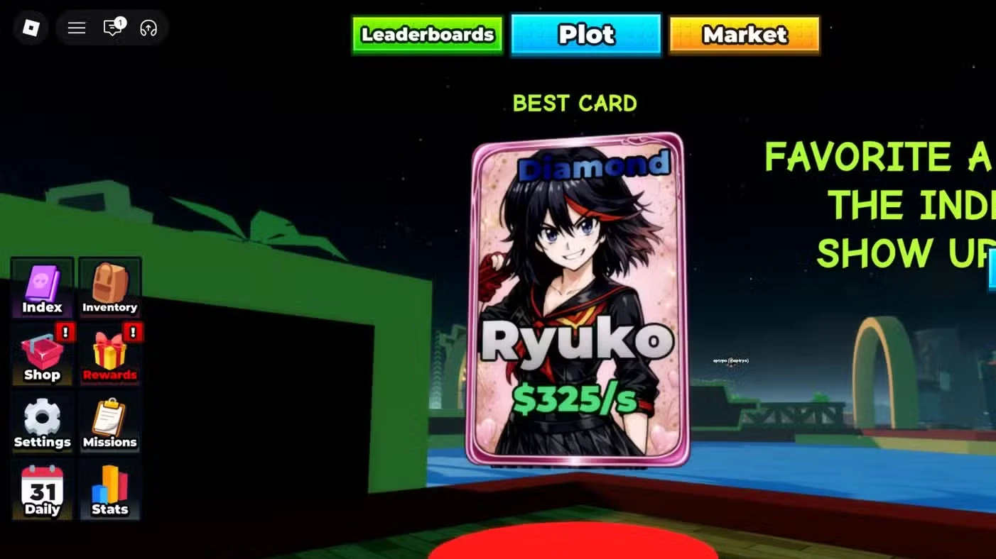 Anime Idol Card Collection Codes