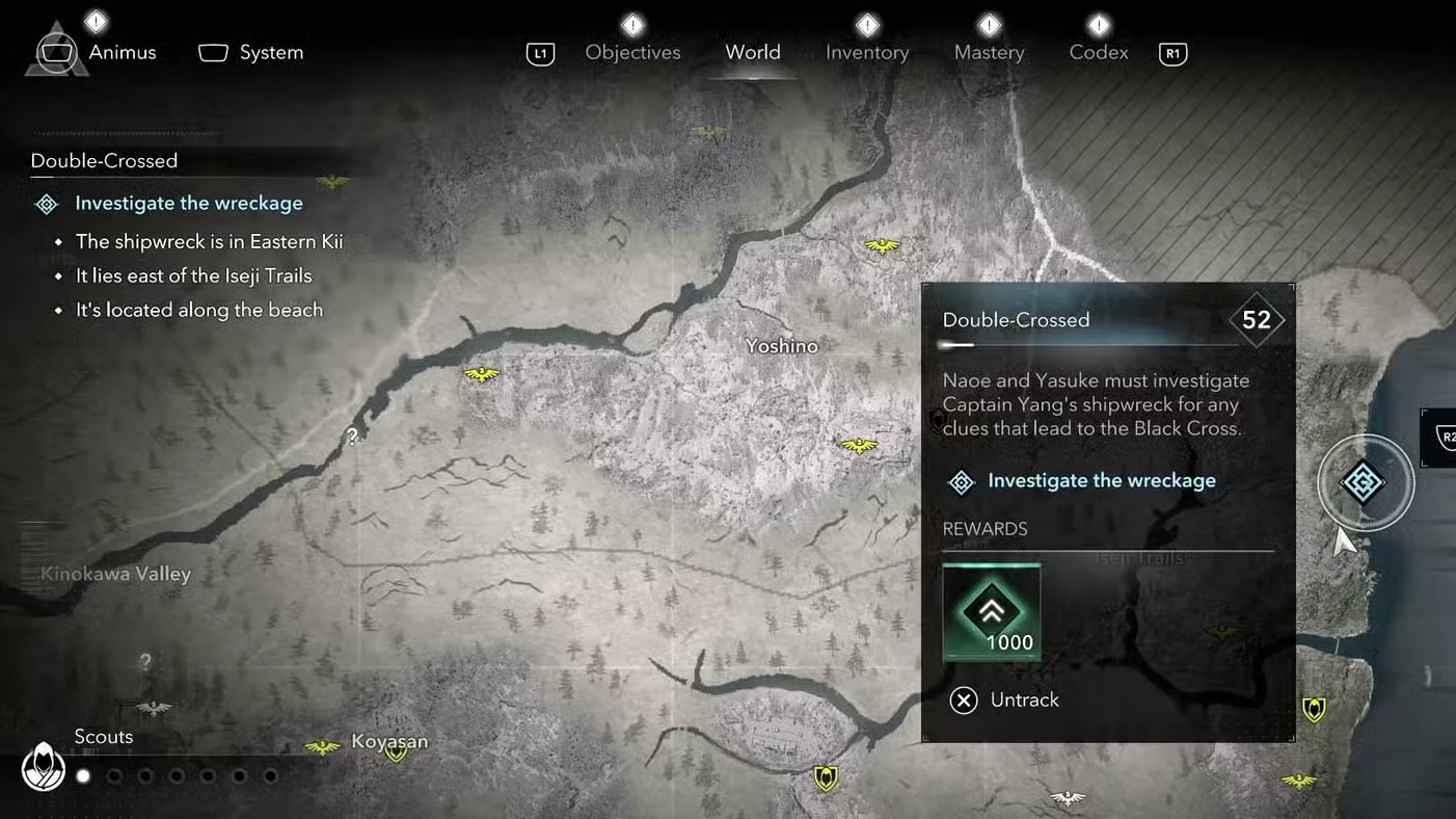 Assassin's Creed Shadows Black Tides Walkthrough and Rewards