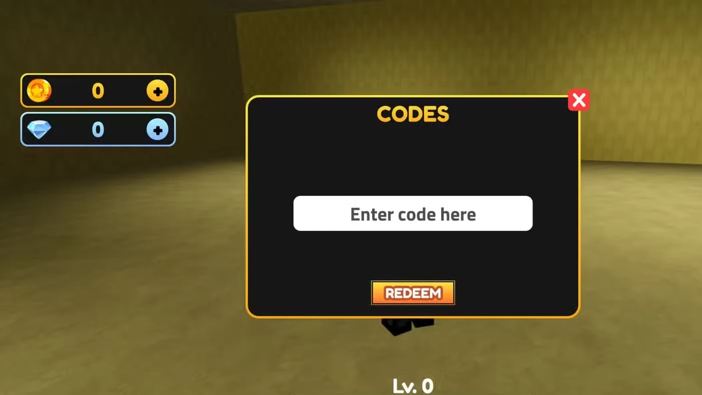 Backrooms Simulator Codes