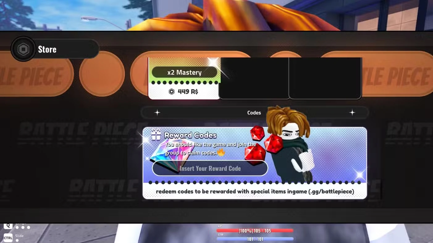 Battle Piece Codes