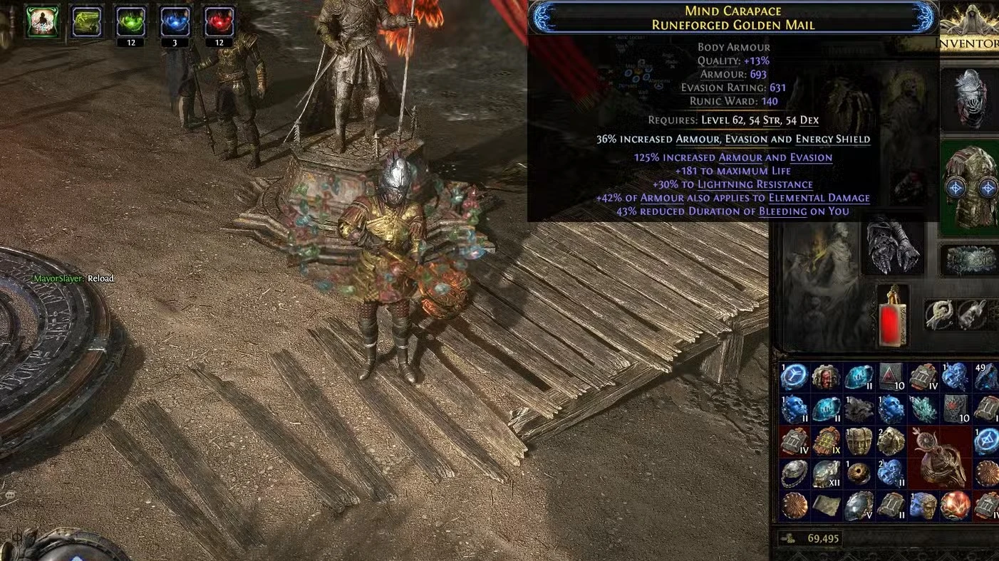 Best Mercenary Explosive Shot Leveling Build in PoE 2