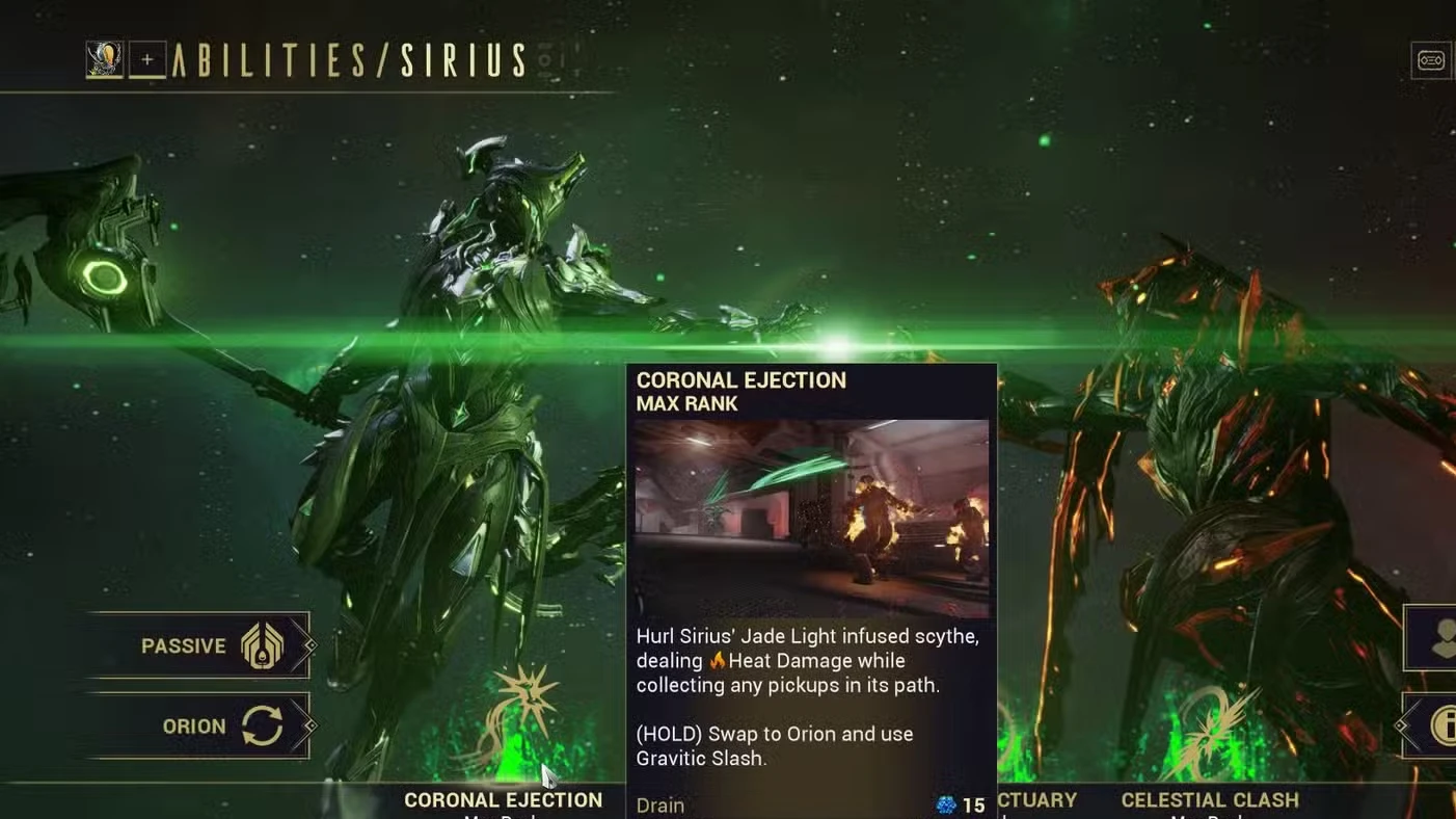 Best Sirius & Orion Nuke Build in Warframe