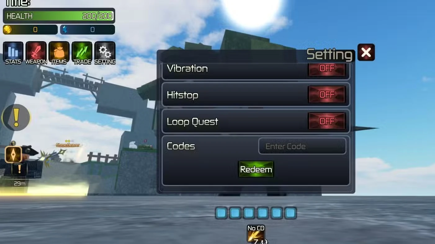 Broken Blade Codes