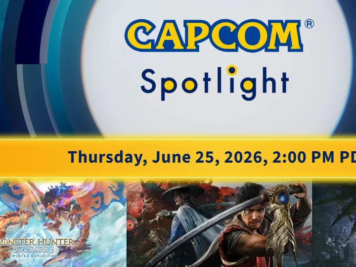Capcom confirma Spotlight em 25 de junho com três grandes anúncios
