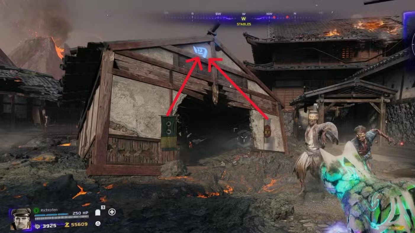 Clock and Flags Banner Puzzle Solution in Kowakujo (BO7 Zombies)