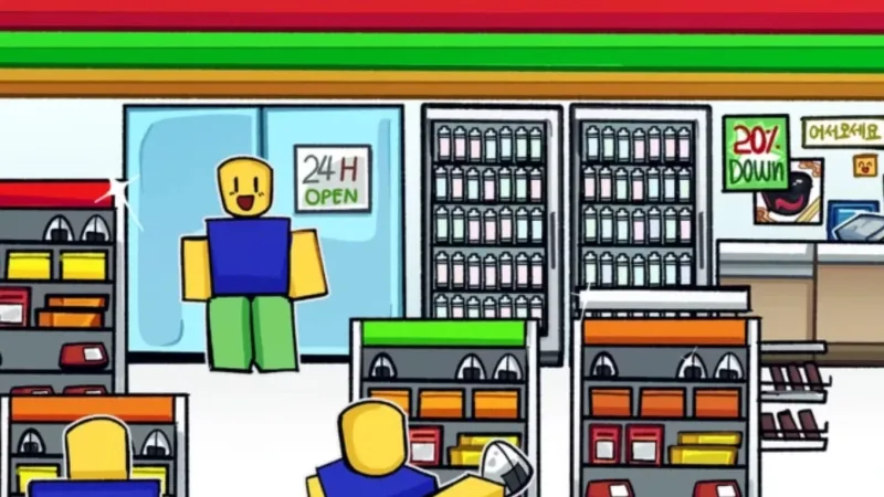 Códigos e resgate em Convenience Store in Korea ASMR