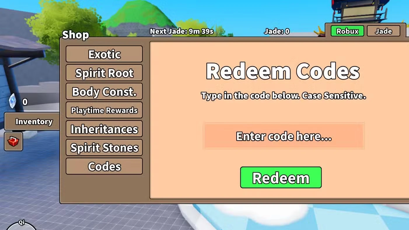 Cultivation Dao Online Codes