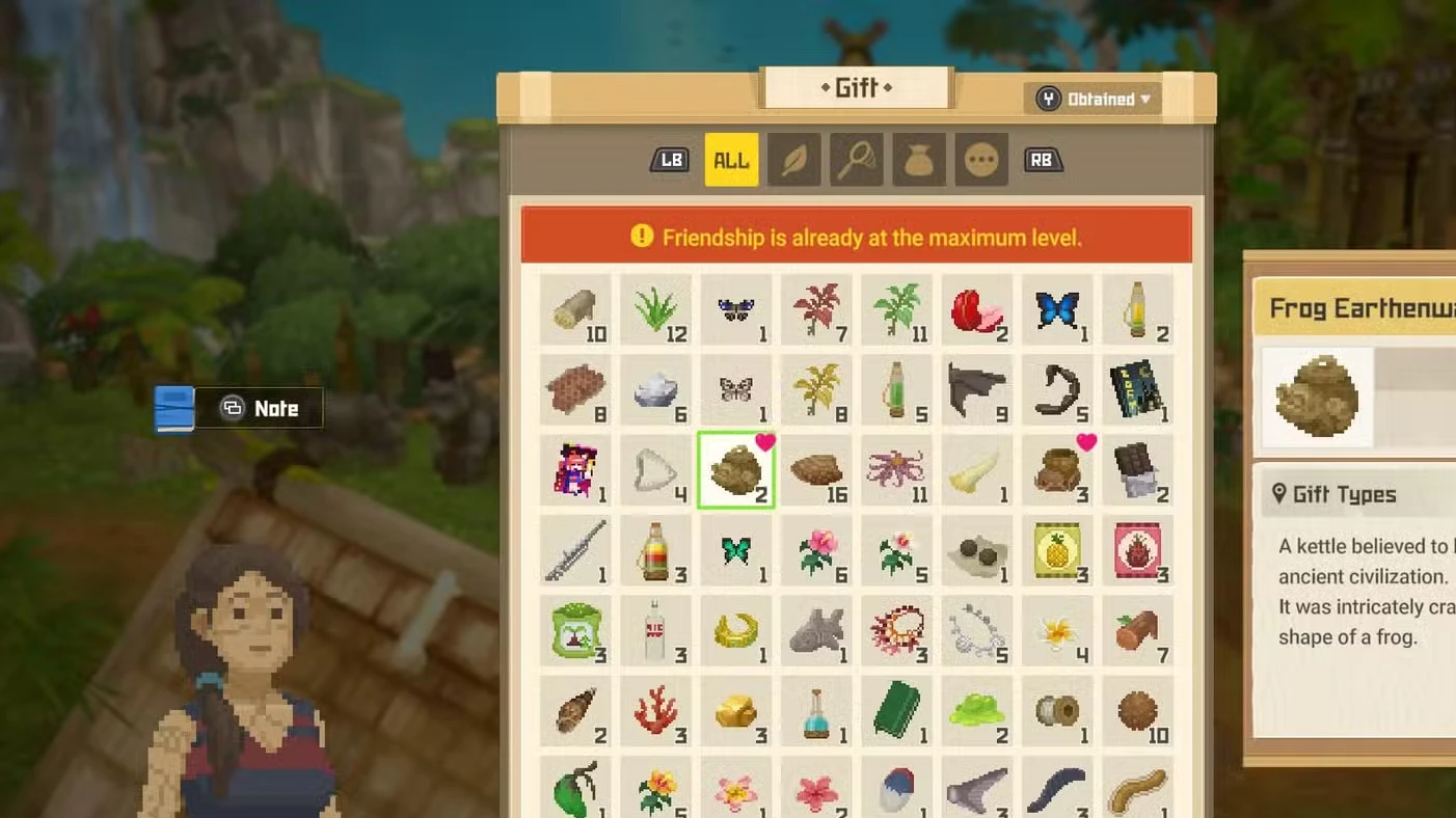 Dave the Diver In the Jungle Friendship Rewards Guide