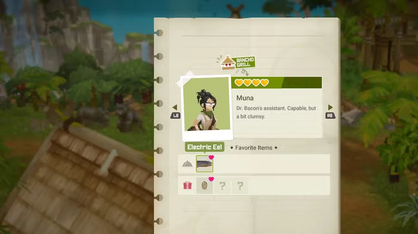 Dave the Diver In the Jungle Friendship Rewards Guide