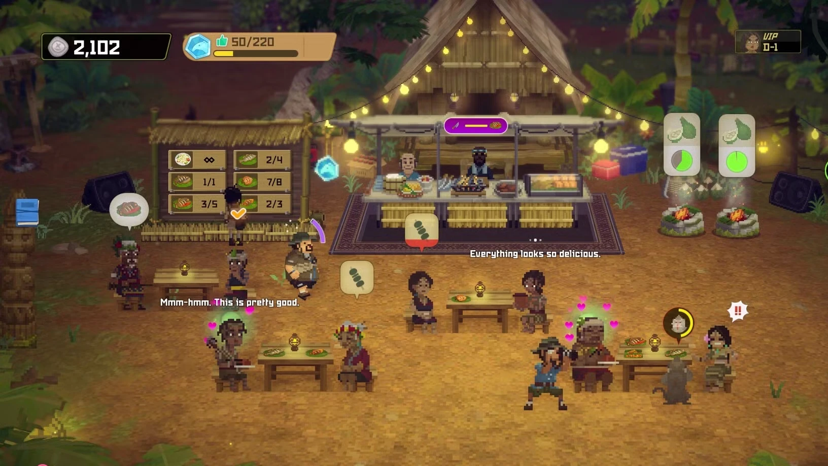 Villager Gift Preference In Dave the Diver In The Jungle DLC