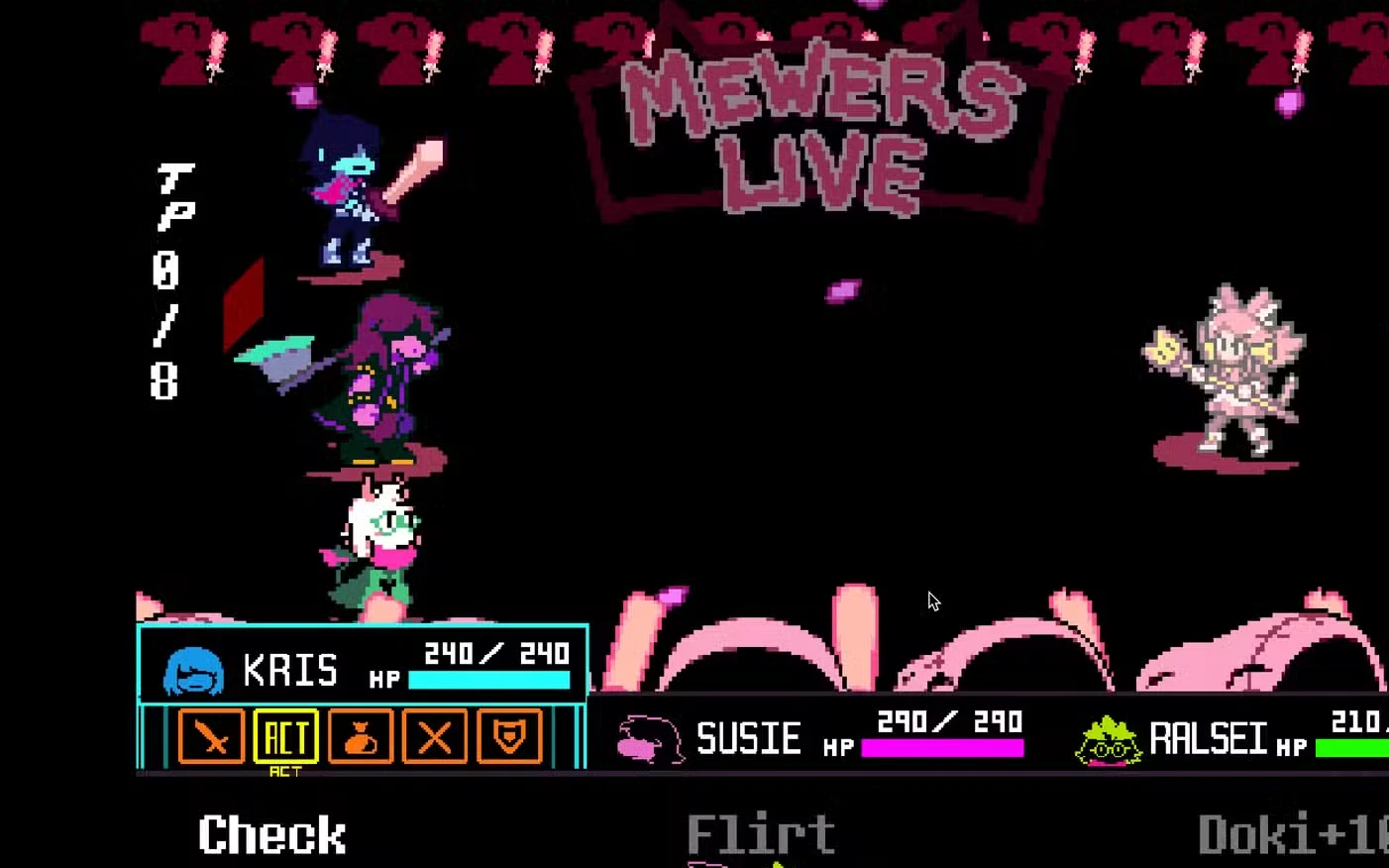 Deltarune Chapter 5 Pink Secret Boss Guide: Location, Answers & Rewards