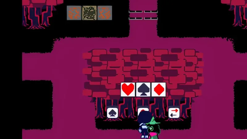 Soluções dos quebra-cabeças de cartas em Deltarune — Capítulo 1