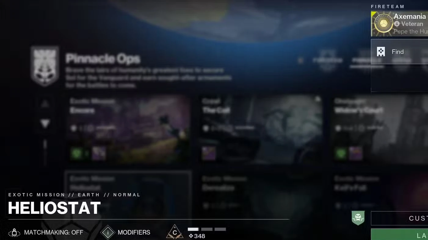 Destiny 2: Heliostat Exotic Mission Guide