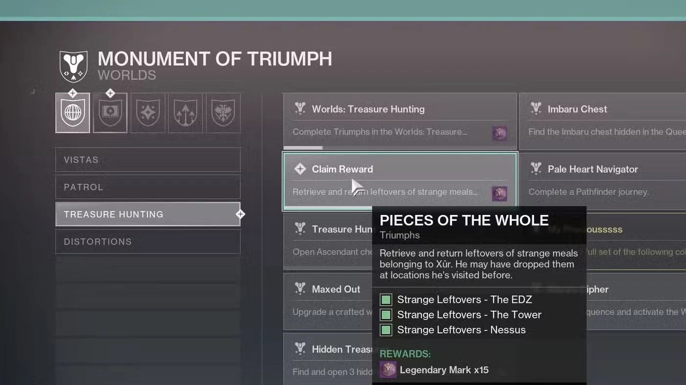 Destiny 2: Pieces of The Whole Triumph Guide