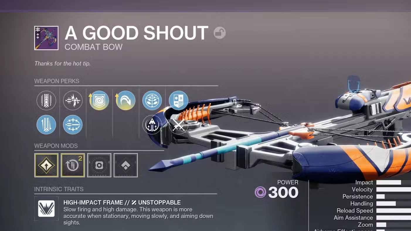 Destiny 2: Where to Get All Crossbows (& Their God Rolls)