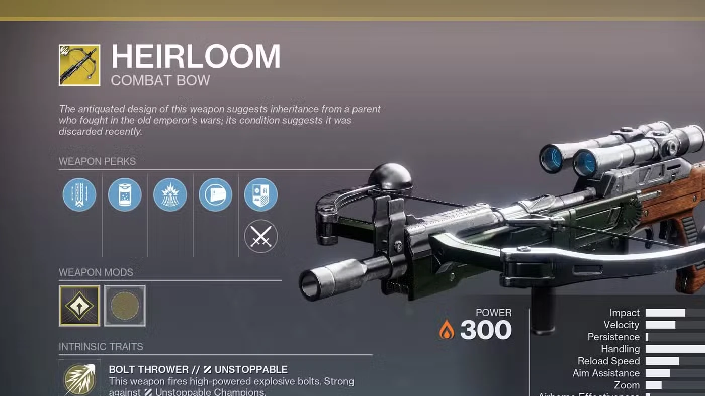 Destiny 2: Where to Get All Crossbows (& Their God Rolls)