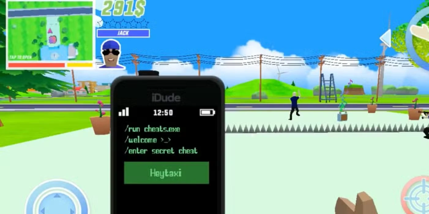 Dude Theft Wars Cheat Codes