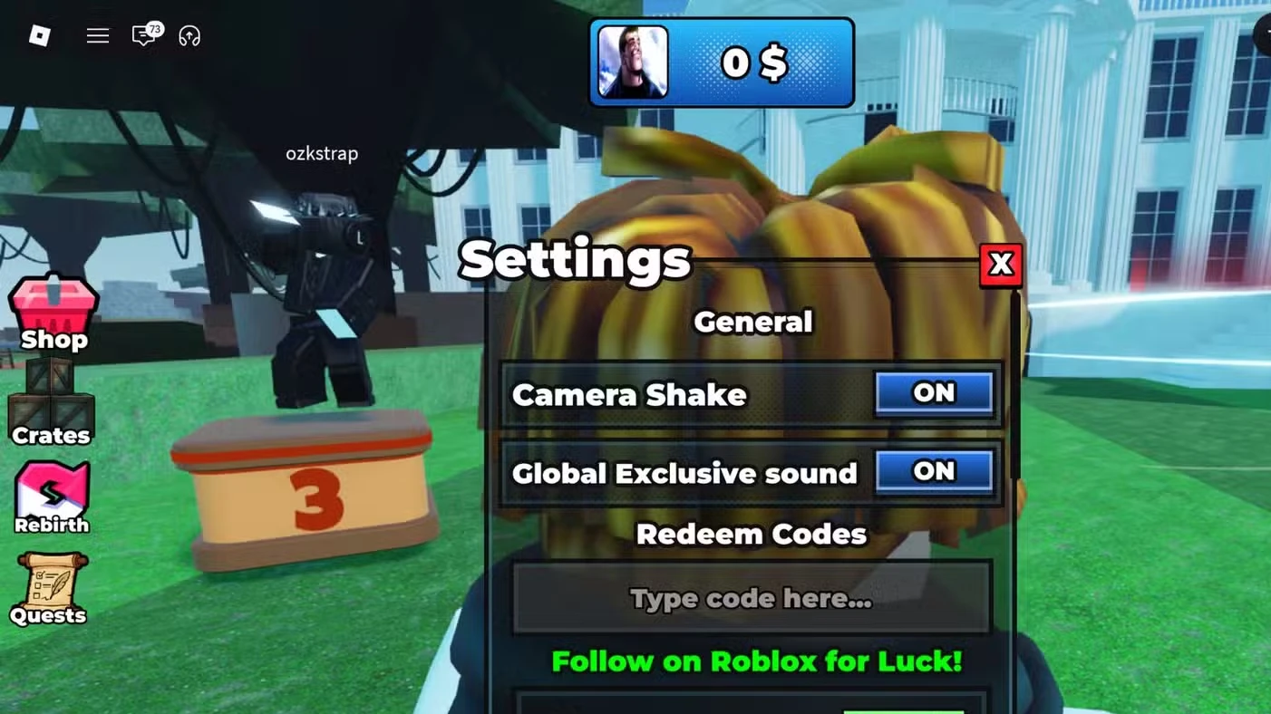 Excuse Me Sir Codes