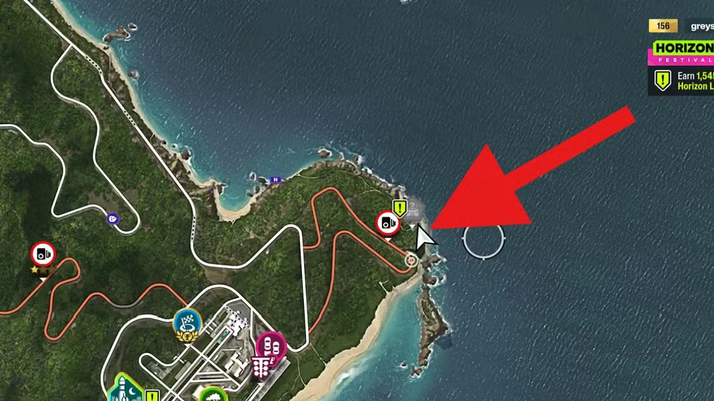 FH6 Nangan Treasure Hunt Location
