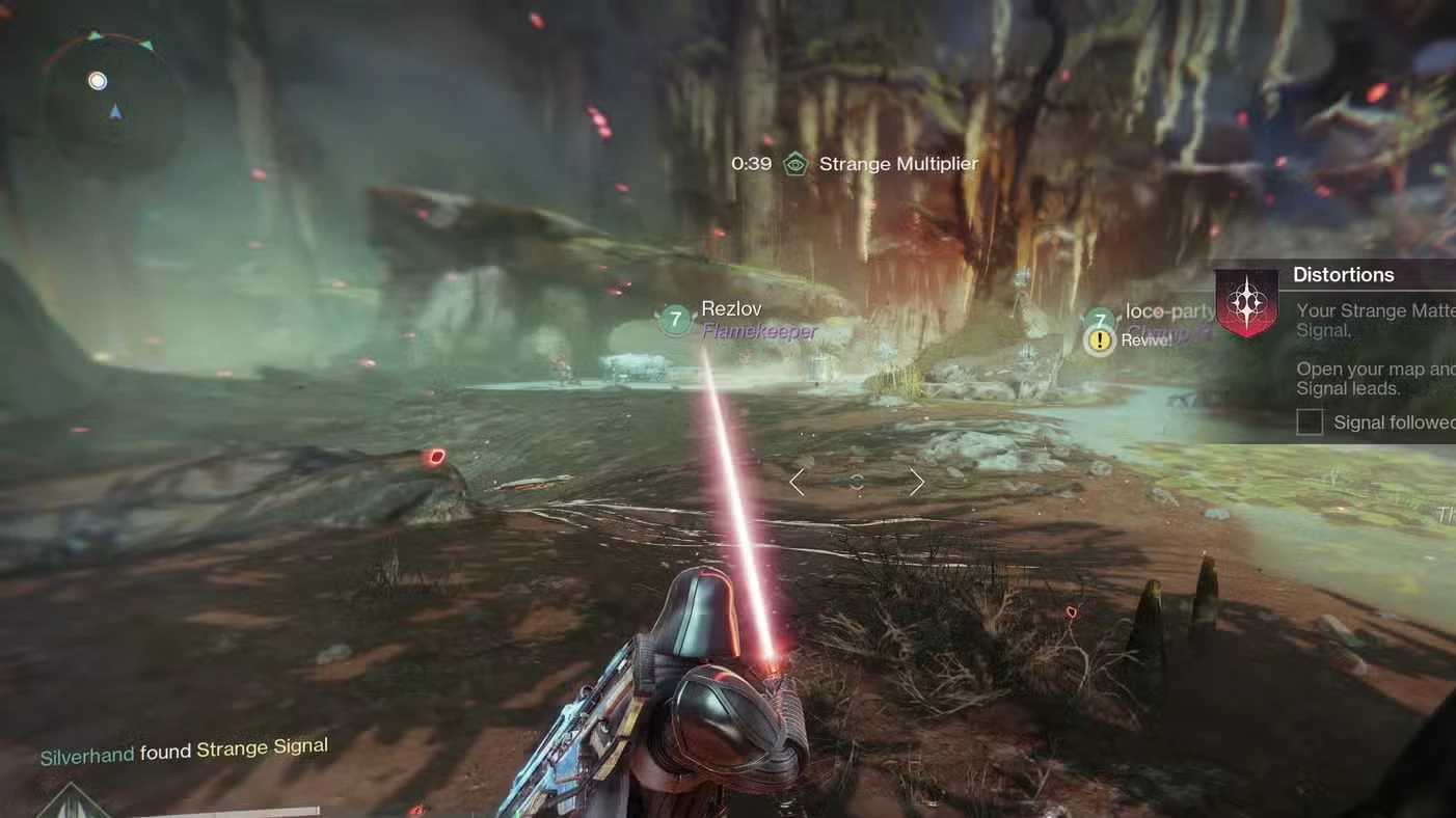 Find Where the Strange Signal Leads in Destiny 2 (Distortions Quest)