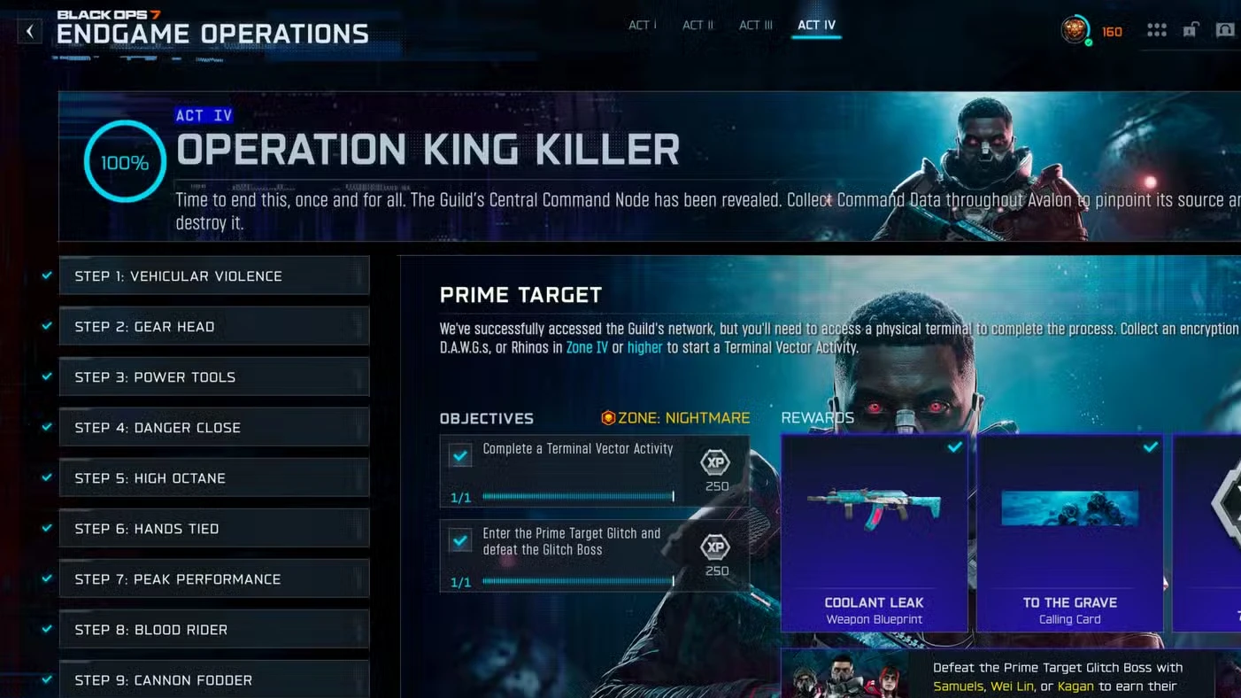 Glitch Step: Prime Target Black Ops 7 Endgame Guide (Free Camo, Skins, & More)