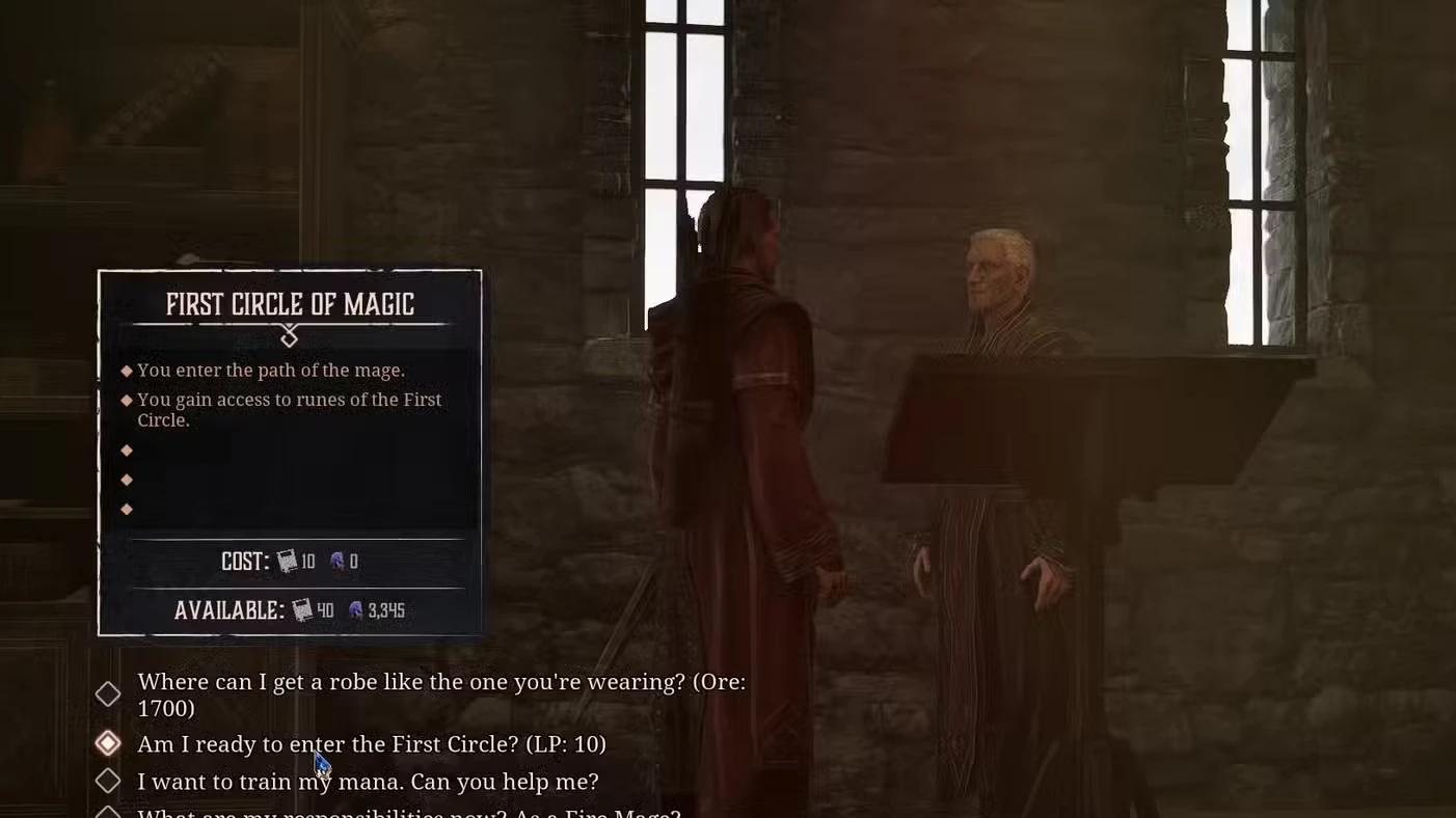 Gothic 1 Remake How to Increase You Maximum Mana