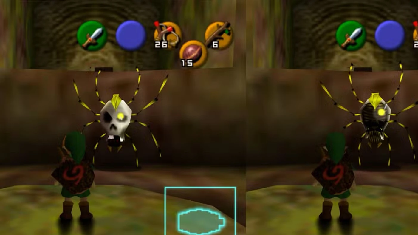 Great Deku Tree walkthrough in Zelda: Ocarina of Time