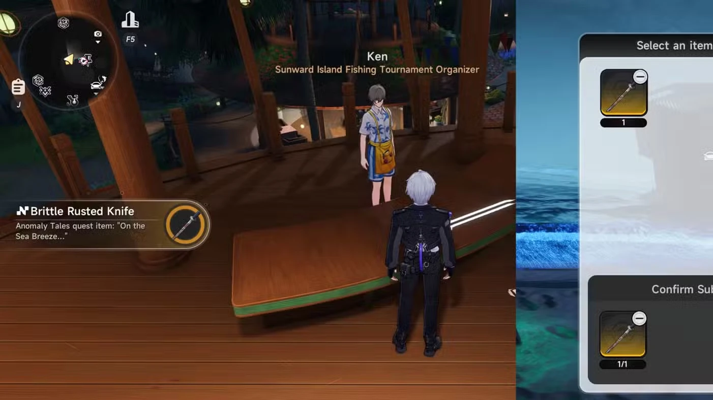 Great Jerry Strange Tales In NTE (Bonfire's Rusted Blade Location)