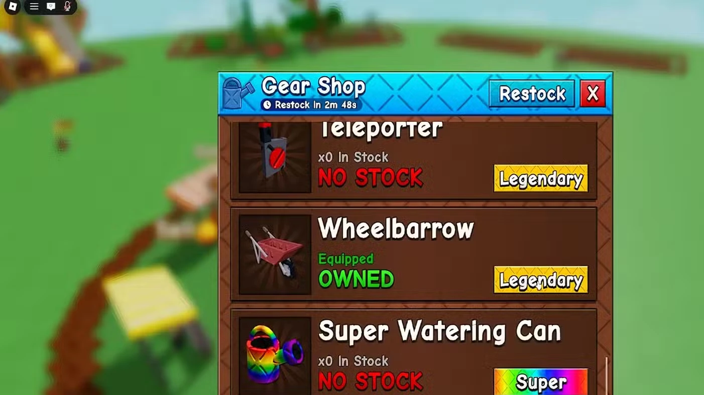 Grow a Garden 2 Wheelbarrow, Explained