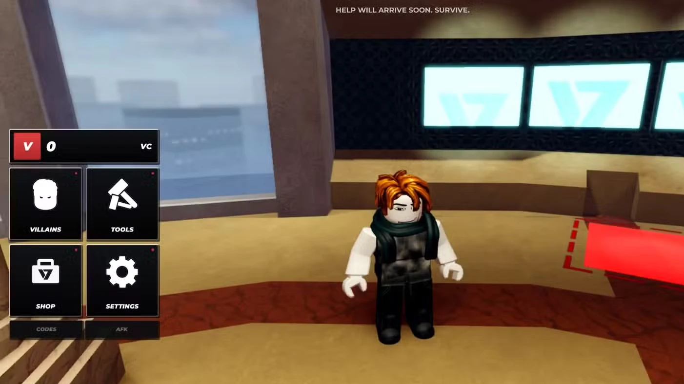 Hide From The Villain Codes