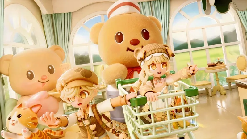 Como funciona a Aventura Butterbear em Heartopia