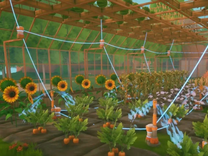 Montando uma estufa em Solarpunk
