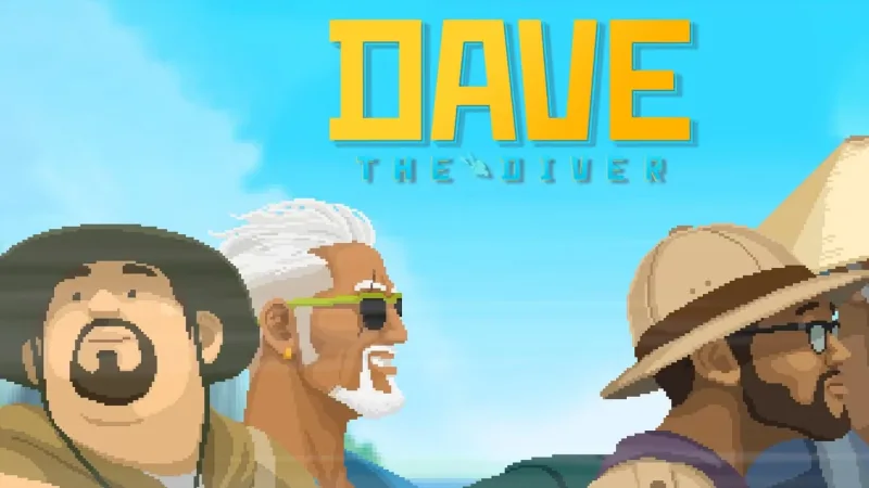 Capturar insetos, besouros e lagartos em Dave the Diver: In the Jungle