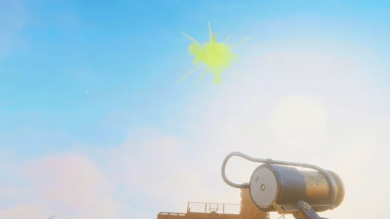 Trocar a cor do flare em Sand: Raiders of Sophie