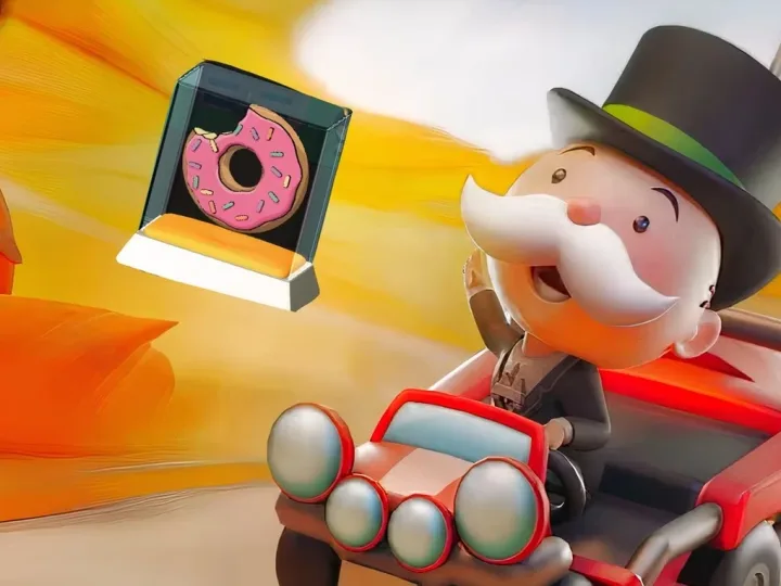 Resgate do Escudo D’oh-Nut no Monopoly GO