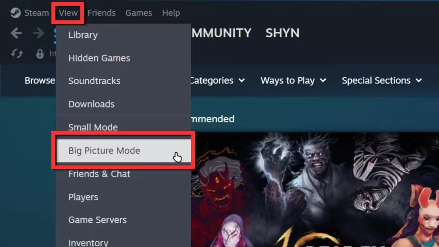 How to Disable Big Picture Mode in Steam
