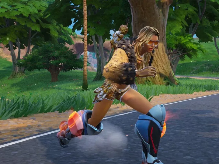 Seven Sliders em Fortnite Runners: onde encontrar e usar