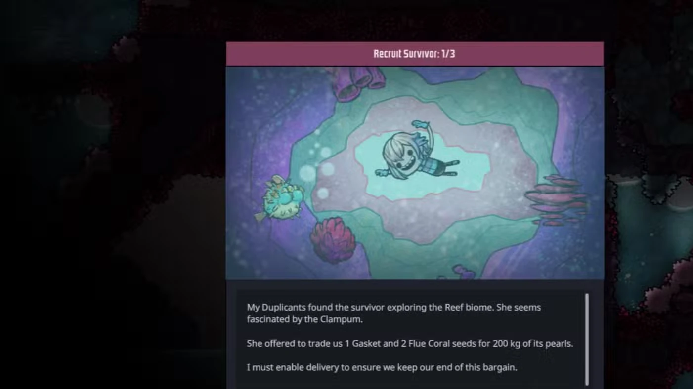 How To Get the Aquatic Unknown Duplicant in Oxygen Not Included