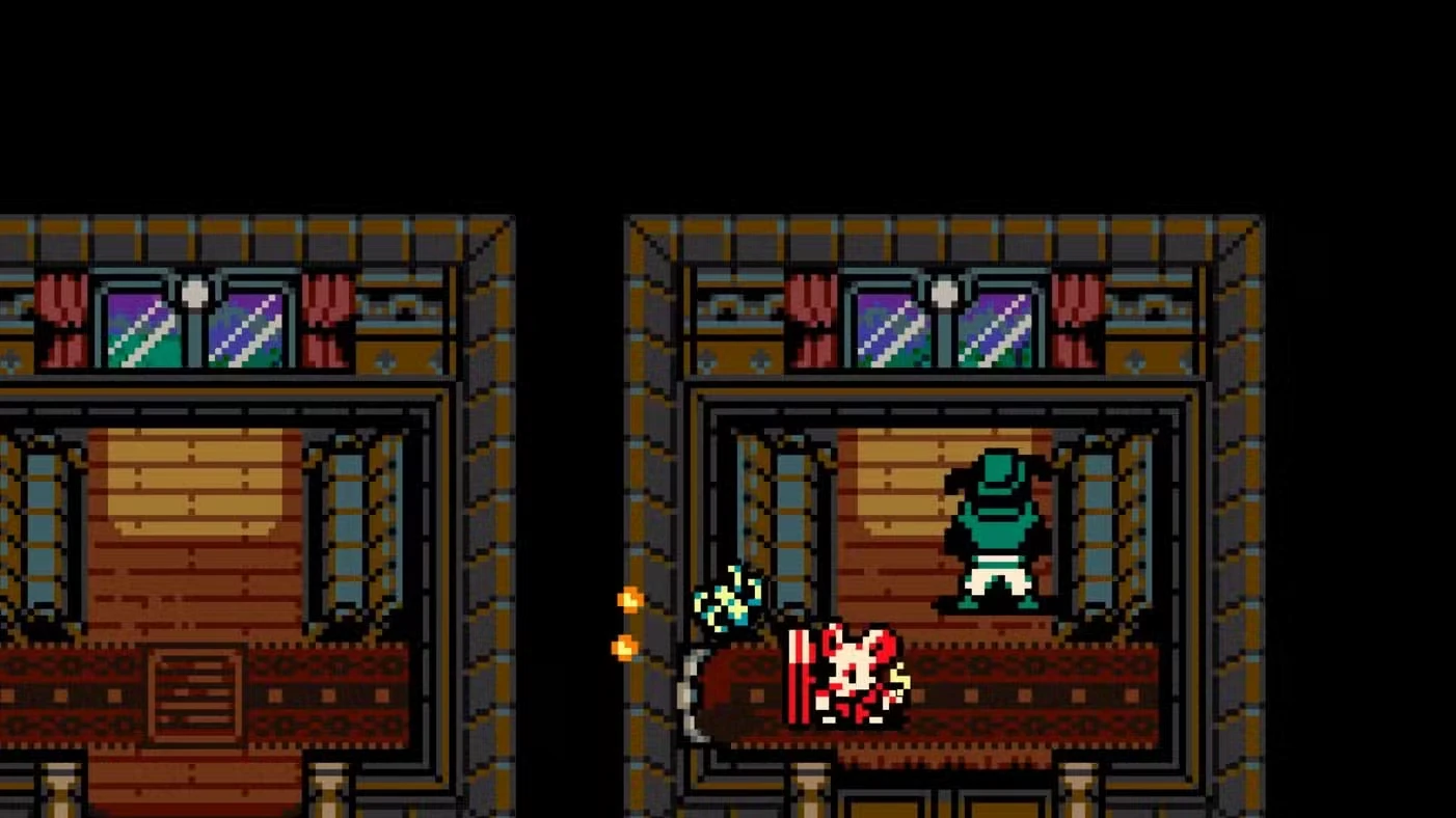 How to get the cloak on the train in Mina the Hollower