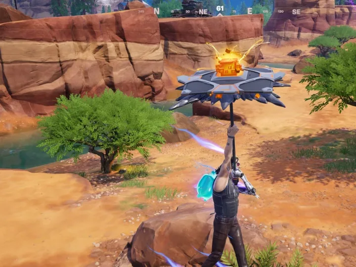 Dark Cube-rella: desbloqueie a asa-delta gratuita em Fortnite