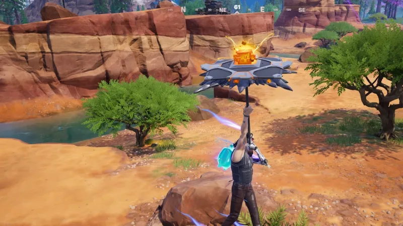 Dark Cube-rella: desbloqueie a asa-delta gratuita em Fortnite