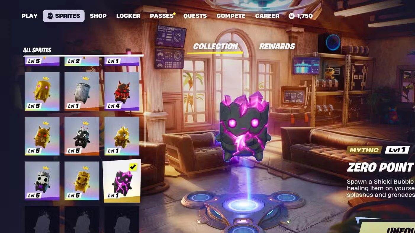 How to Get the Zero Point Sprite in Fortnite Runners