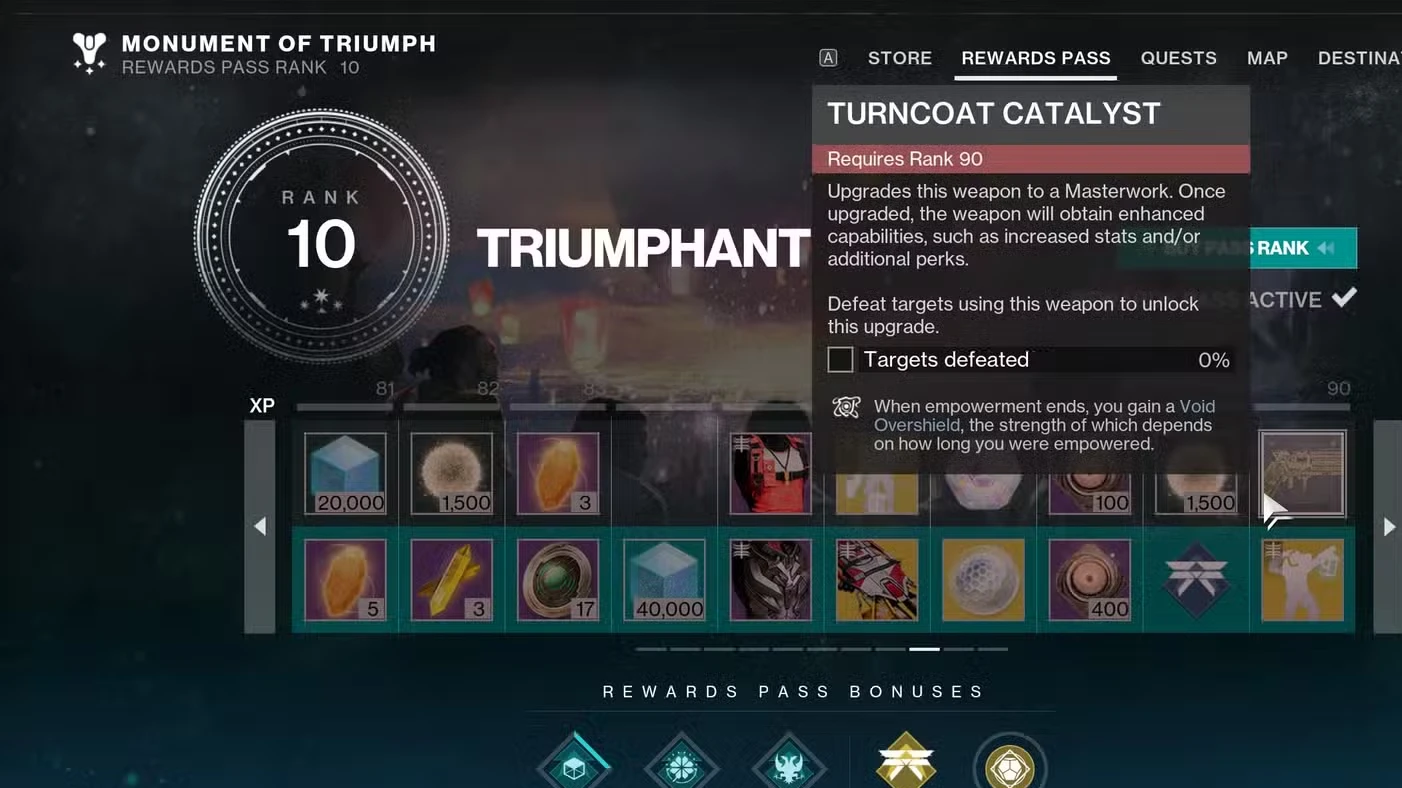 How to Get Turncoat & the Catalyst in Destiny 2