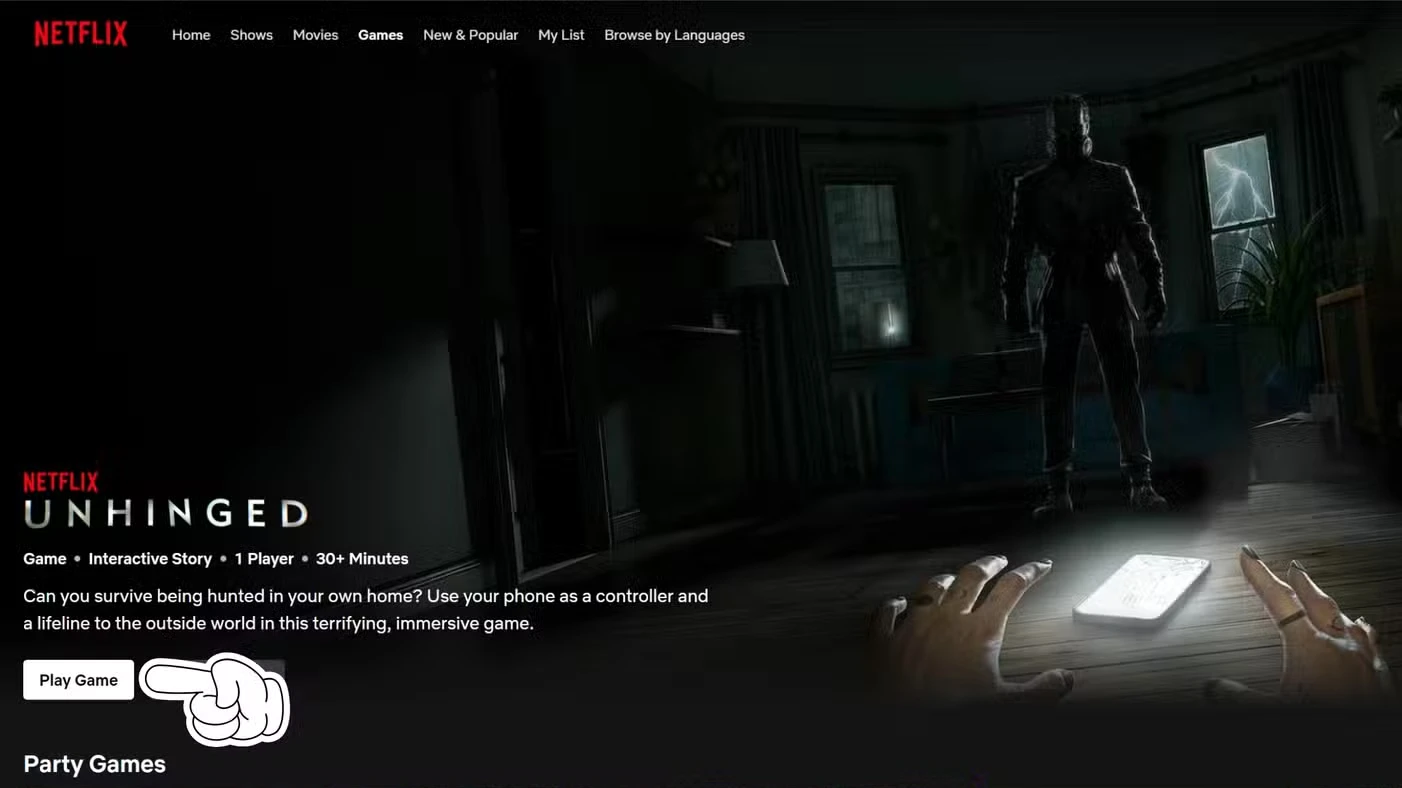 How to Play Unhinged on Netflix