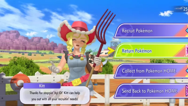 Como devolver Pokémon recrutados e enviar criaturas ao Pokémon Home
